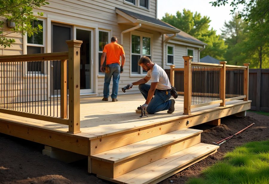 Transform Your Outdoor Space with a Custom Timeless Deck